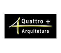Quattro + Arquitetura - Logo