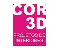 Cor3D Projetos de Interiores - Logo