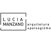 LUCIA MANZANO   arquitetura + paisagismo - Logo