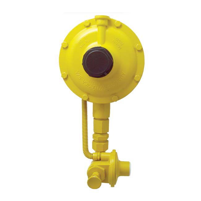 Regulador de Gás Industrial Amarelo 50 kg/h DSA76510 Aliança