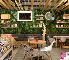 [T[TIPOLOGIA]] - 9¾ Bookstore + Café